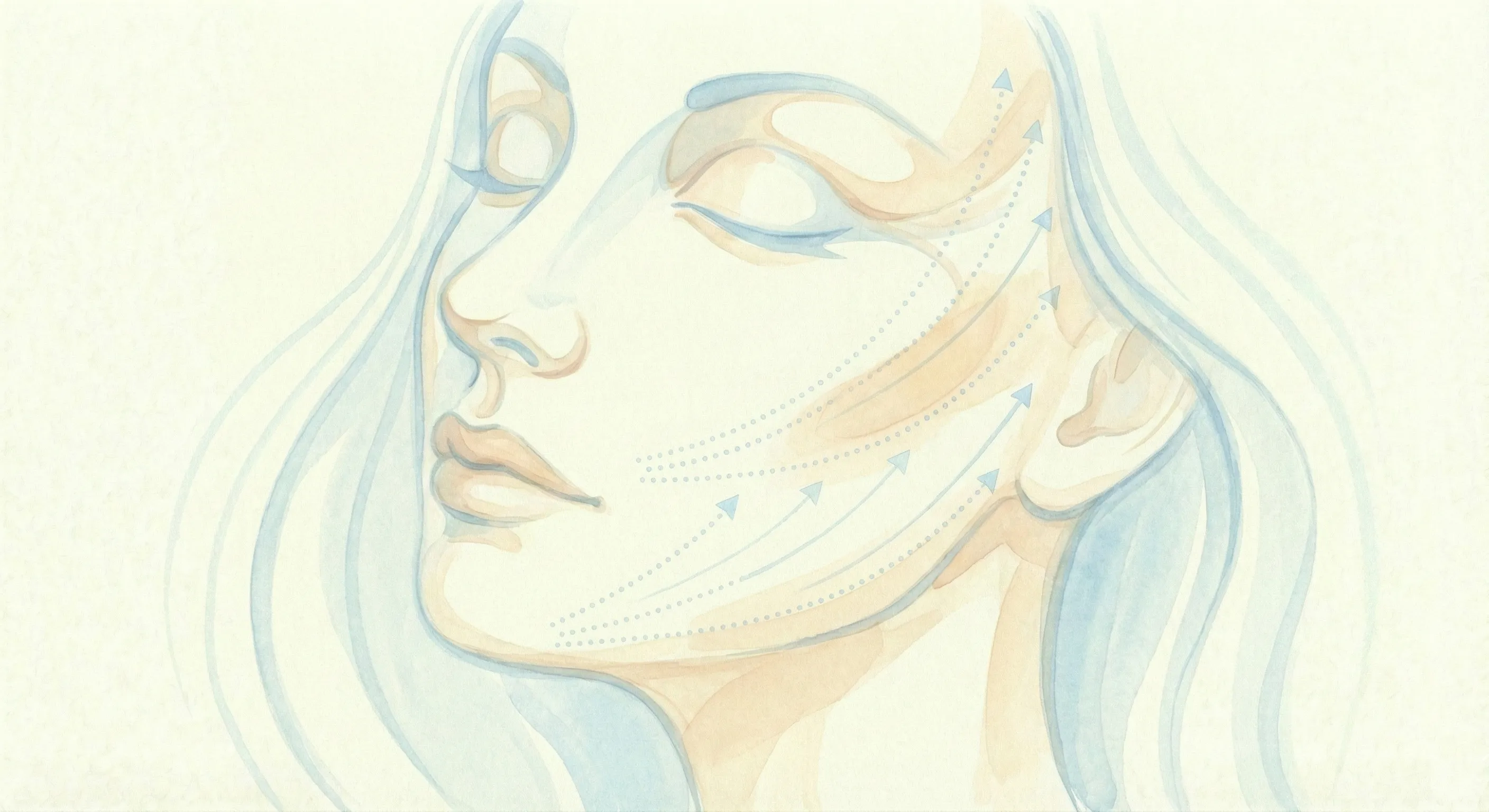 Draadjeslift facial threads behandeling